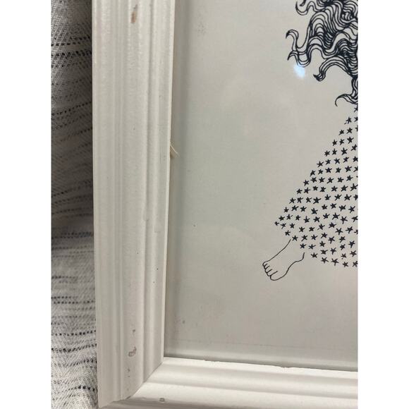 Vintage Julie Corsover Flying Balloons Framed Print Lithograph Replica - Picture 5 of 6